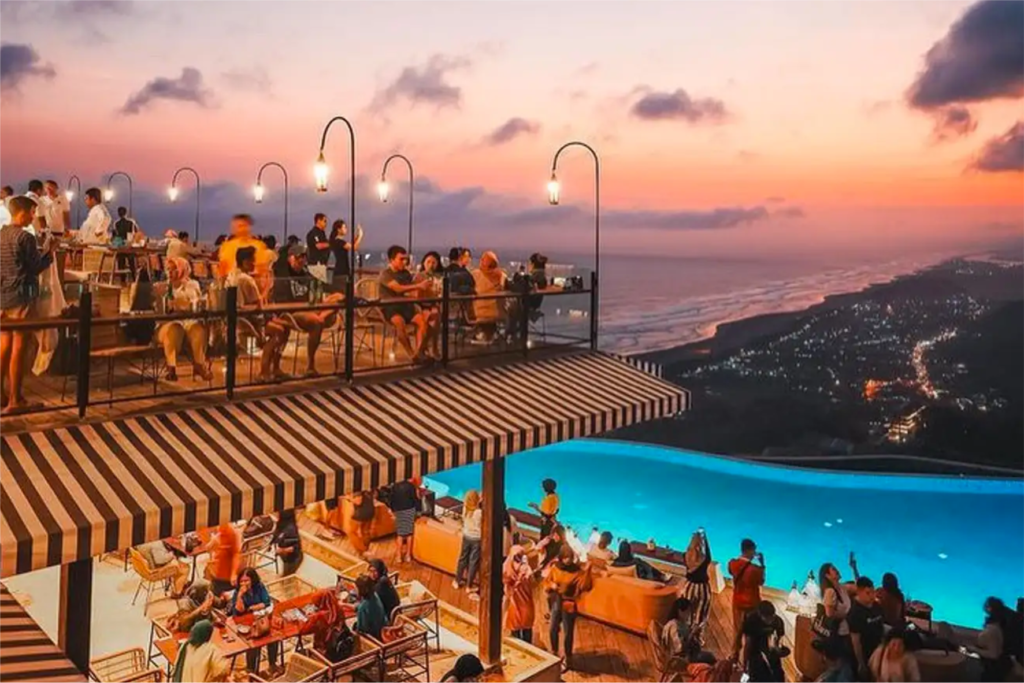 Obelix Sea View adalah salah satu favorit dalam paket tour Jogja 4 hari 3 malam