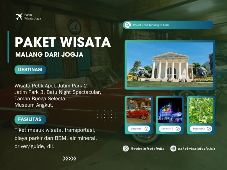 Paket Wisata Malang dari Jogja
