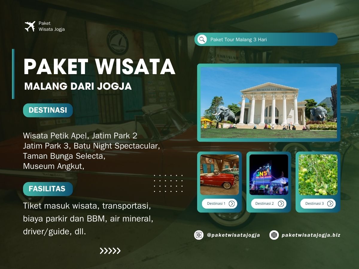 Paket Wisata Malang dari Jogja