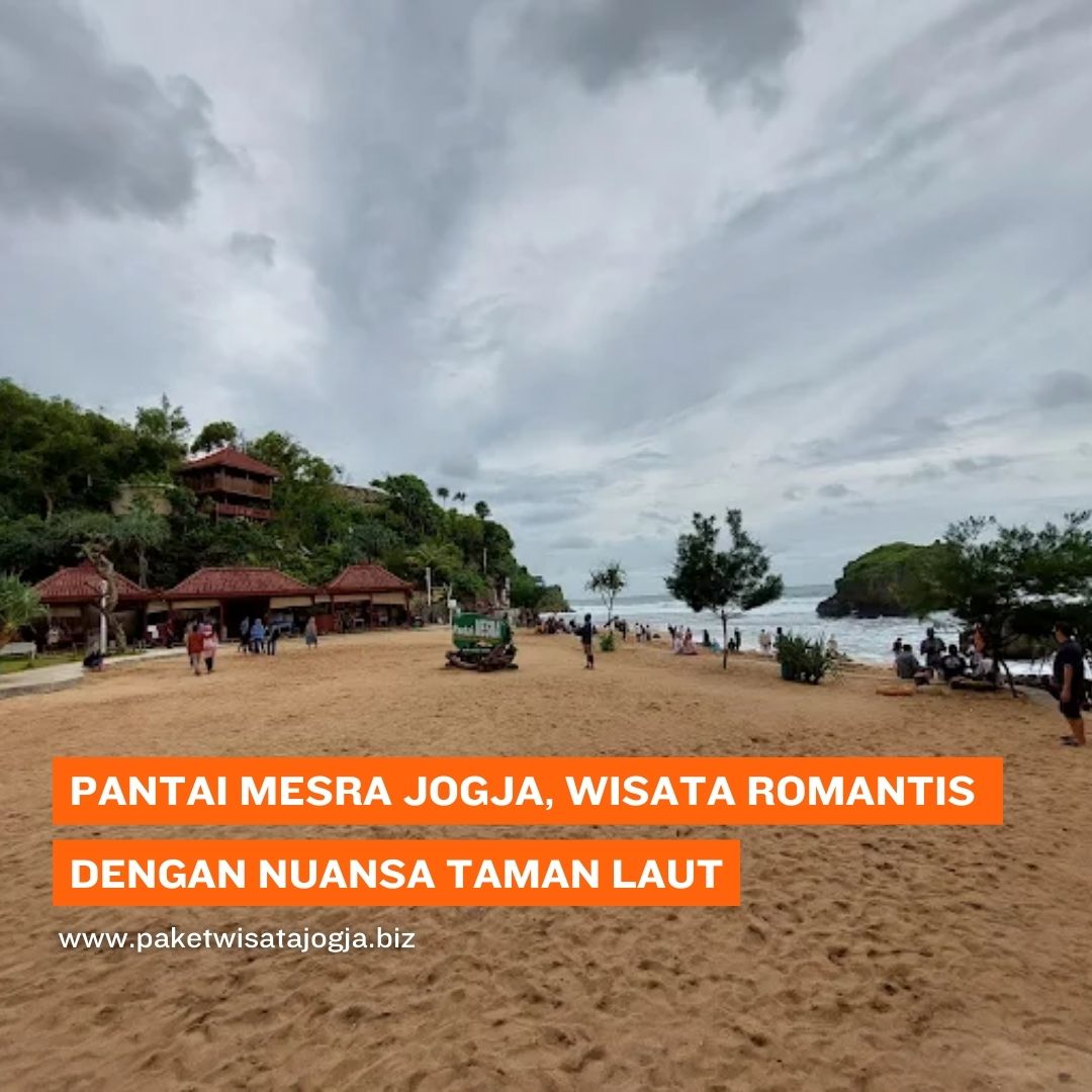 Pantai Mesra Jogja Wisata Romantis dengan Nuansa Taman Laut