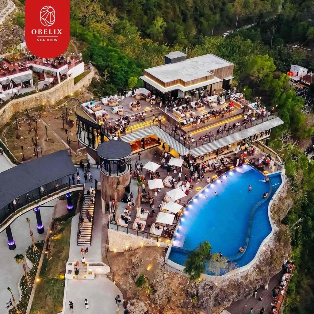Obelix Sea View, destinasi wisata Jogja yang sedang hits