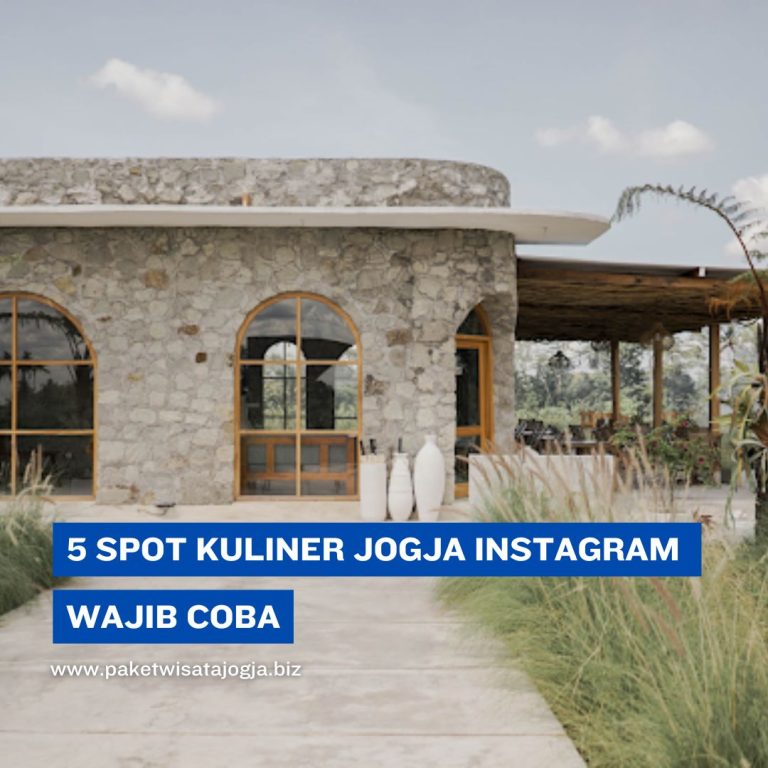 5 Spot Kuliner Jogja Instagramable yang Wajib Dikunjungi