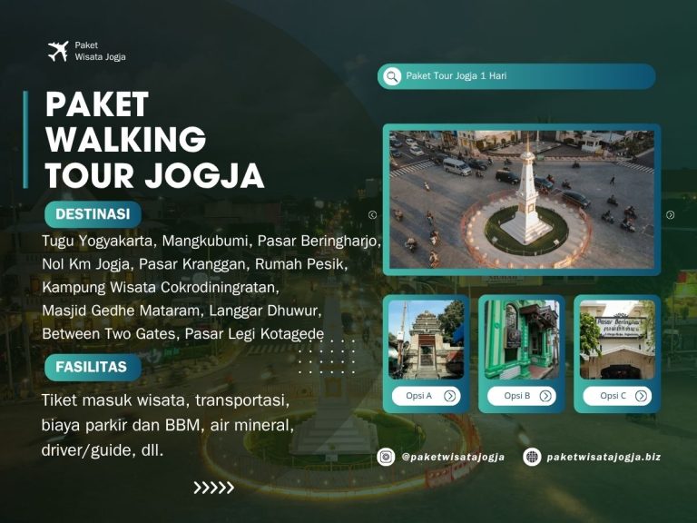 Paket Walking Tour Jogja