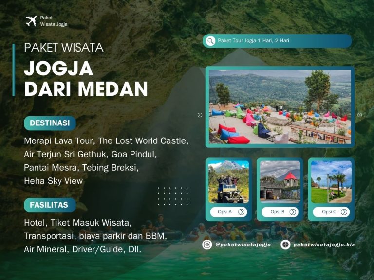 Paket Wisata Jogja dari Medan