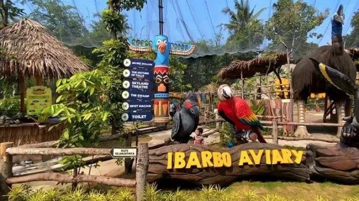 Ibarbo Park yang menjadi salah satu destinasi wisata keluarga paling lengkap di Jogja