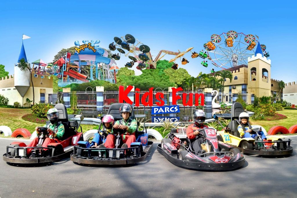 Kids Fun punya puluhan wahana permainan menarik buat anak-anak
