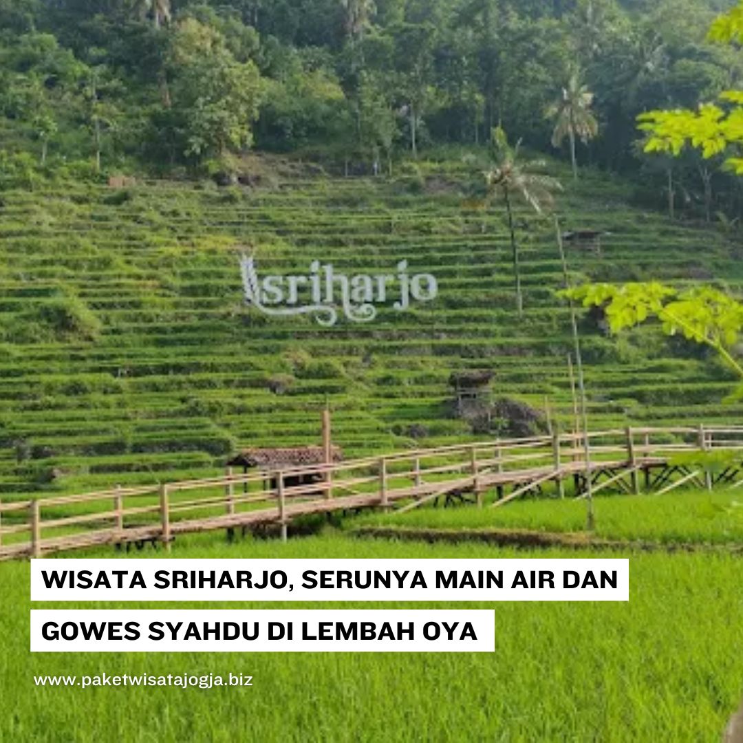 Wisata Sriharjo, Serunya Main Air dan Gowes Syahdu di Lembah Oya