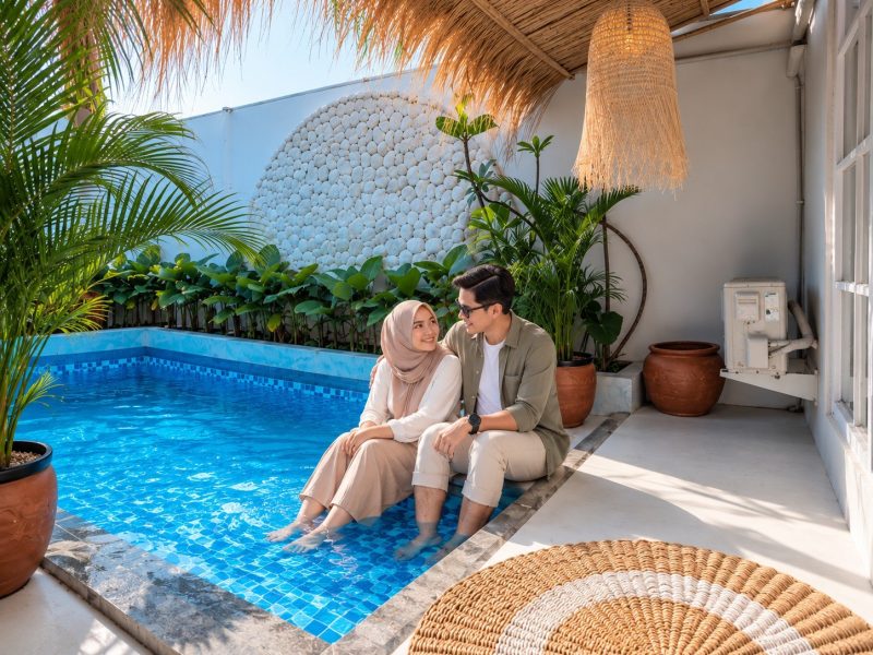 Villa Jogja dengan privat pool untuk honeymoon
