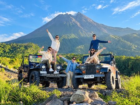 suasana merapi saat pagi hari